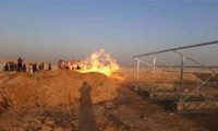 تحول بئر مياة الي بركان من النار فى جرجا بمحافظة سوهاج