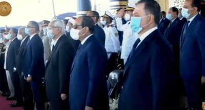 الرئيس السيسى يشهد حفل تخرج كلية الشرطة دفعة 2020