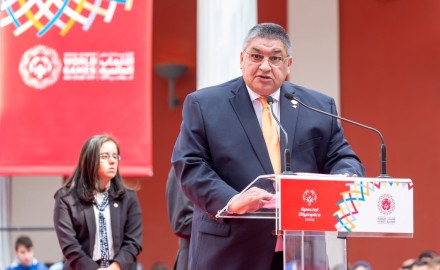 تشارك فيها مصر إيطاليا تكشف عن شعار الألعاب العالمية الشتوية للأولمبياد الخاص 2025 والرئيس الإقليمي متفائل بلاعبي المنطقة