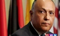 وزير الخارجية المصري منددًا