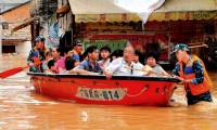 الفيضانات تغمر أكبر بحيرة للمياه العذبة في الصين