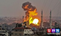 قصف إسرائيلي على قطاع غزة رداً على إطلاق بالونات حارقة