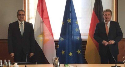 لقاءات مكثفة لوزير السياحة والآثار بالعاصمة الألمانية برلين لدفع الحركة السياحية إلى مصر