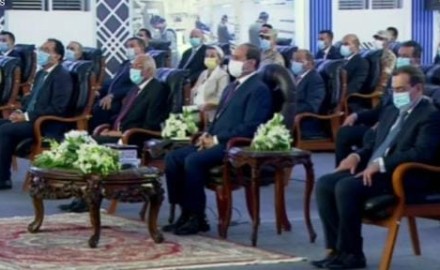 “الرئيس عبدالفتاح السيسي” يشهد افتتاح مجمع التكسير الهيدروچيني بمسطرد