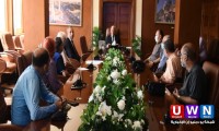 محافظ بورسعيد يلتقي وفد هيئة الخدمات الحكومية