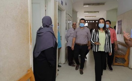 “محافظ دمياط” تفاجىء مسئولى مركز سعد الطبى بالشعراء