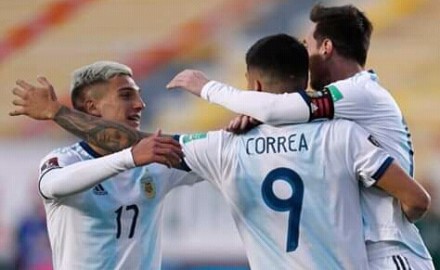 انتصار بشق الأنفس “للأرجنتين” علي “بوليفيا” في تصفيات المونديال قطر 2022