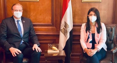 «المشاط» تبحث مع المنسق الأمم المتحدة المقيم في مصر تعزيز التعاون في إطار الشراكة الاستراتيجية