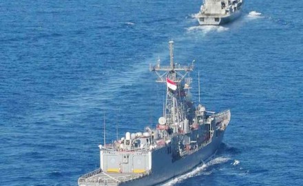 “القوات البحرية المصرية” تنقذ سفينة تركية في البحر المتوسط