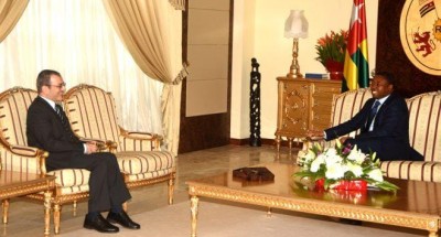 رئيس “توجو” يبحث مع” السفير المصري” مجالات التعاون الثنائي