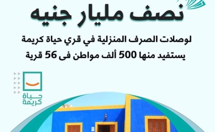 “وزيرة التخطيط” توافق على تمويل وصلات الصرف الصحي المنزلية في قرى مبادرة حياة كريمة