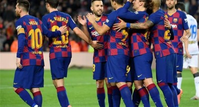 “برشلونة” يسعى لمواصلة انتصاراته بدوري أبطال أوروبا