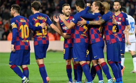 “برشلونة” يسعى لمواصلة انتصاراته بدوري أبطال أوروبا