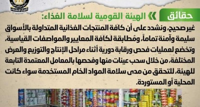 “مجلس الوزراء” ينفي شائعة تداول منتجات غذائية فاسدة بالأسواق