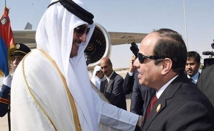 “مصر” تأمل بالوصول إلى حل شامل لانهاء ازمتها مع “قطر”