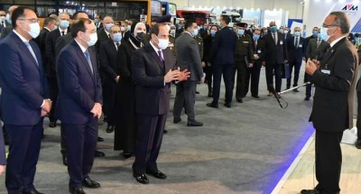 الرئيس “السيسي” يفتتح المعرض الأول لتكنولوجيا تحويل وإحلال المركبات