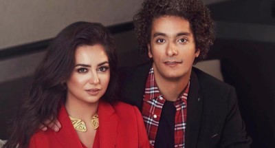 “هبة مجدي” برفقة زوجها في جلسة تصوير جديدة