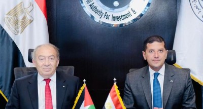 جهود تفعيل التعاون المشترك بين الرئيس التنفيذي للهيئة العامة للاستثمار ووزير الاقتصاد الفلسطيني