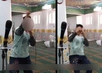 شاب يرقص على أغاني شعبية داخل مسجد.. والأجهزة الأمنية تتحرك (فيديو)