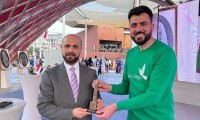 الناشط المجتمعي ” محمد مسعود جمعة ” يلتقي في دبي بمدير عام دائرة المنظمات غير الحكومية 