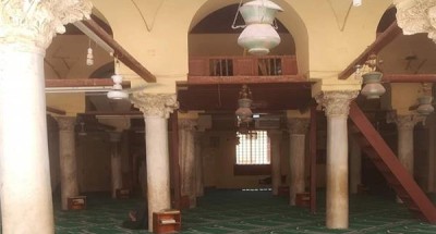 مسجد الحسن بن صالح.. تحفة معمارية في البهنسا يزينها «حفيد الرسول»