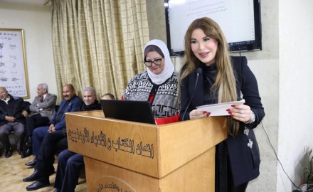 الأدبية سارة طالب السهيل تكتب عن احتفال إصدار كتاب اتحاد الأردن السنوى