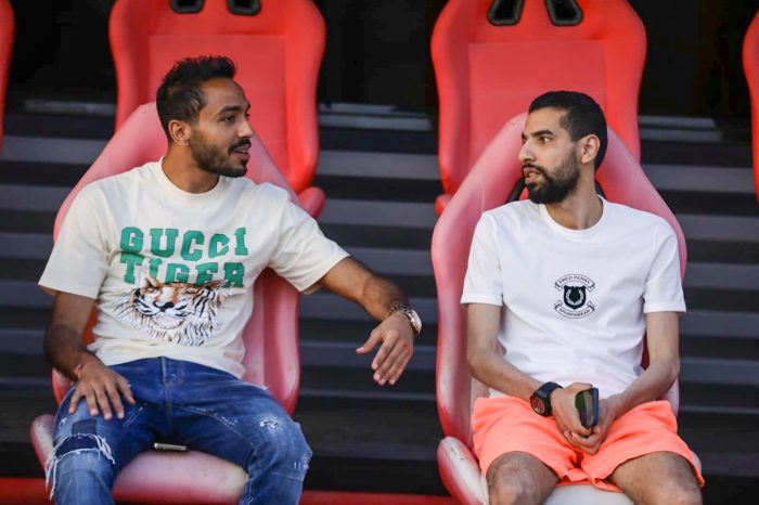أبطال أفريقيا| كهربا ومؤمن زكريا يدعمان الأهلي قبل السفر إلى المغرب
