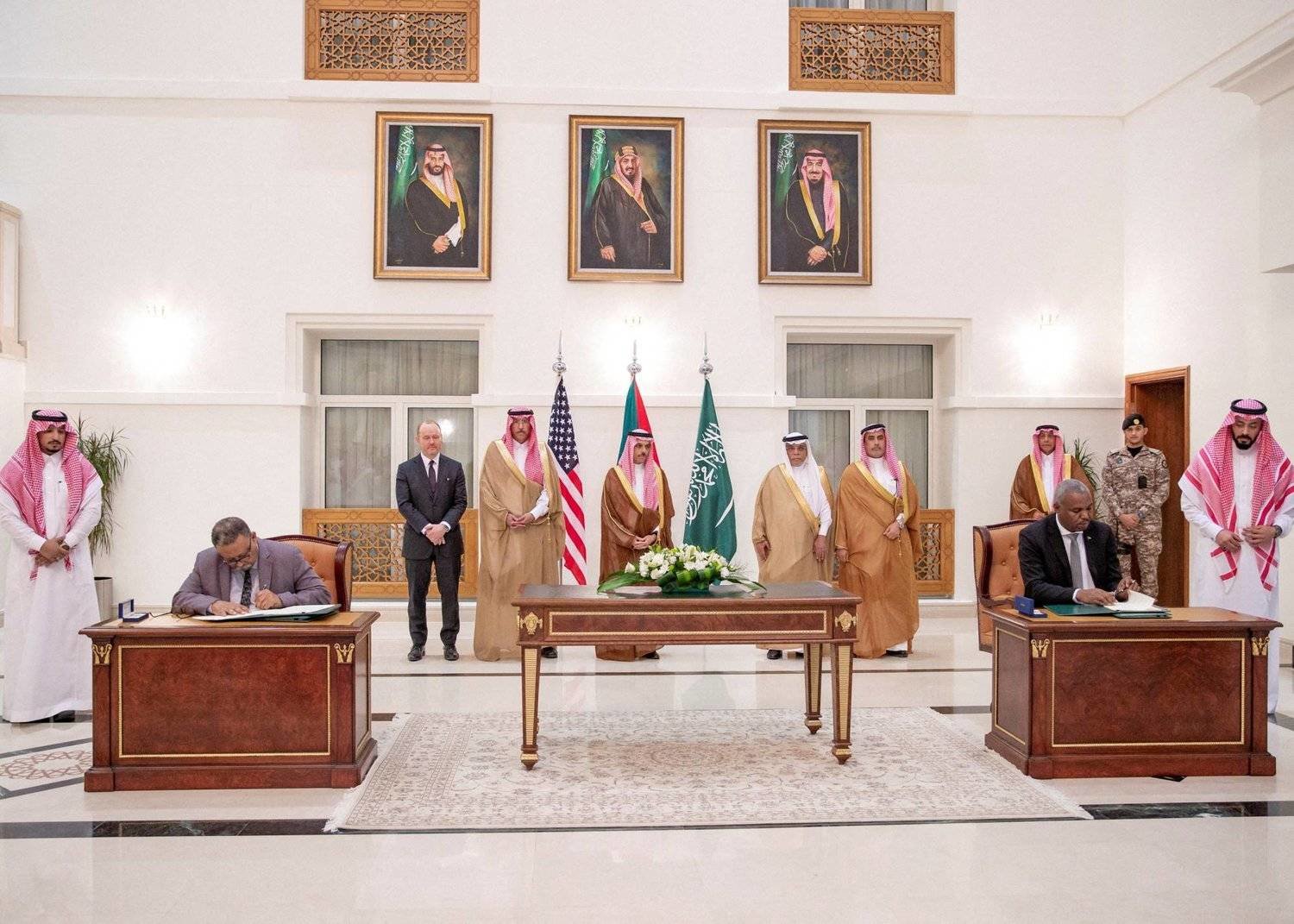 السعودية وأميركا تؤكدان أهمية اتفاق وقف النار في السودان